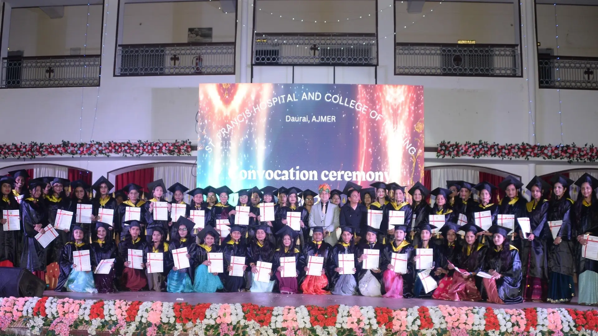 St Francis nursing college convocation ceremony